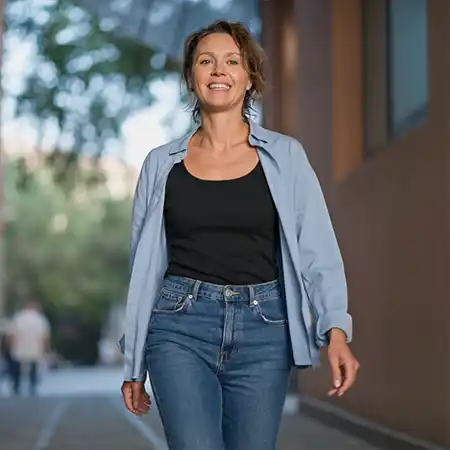 Sarah now loving life again